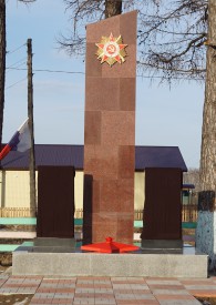 Торжественное открытие памятника участникам ВОВ