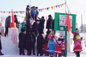 Праздник «Масленица» в детском саду № 4 Сухобузимского района